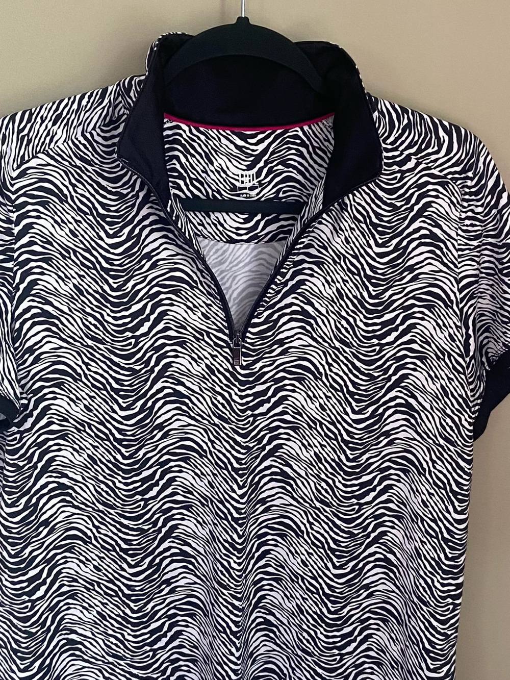 Tail Golf Zebra Print Shirt - Picture 3 of 5